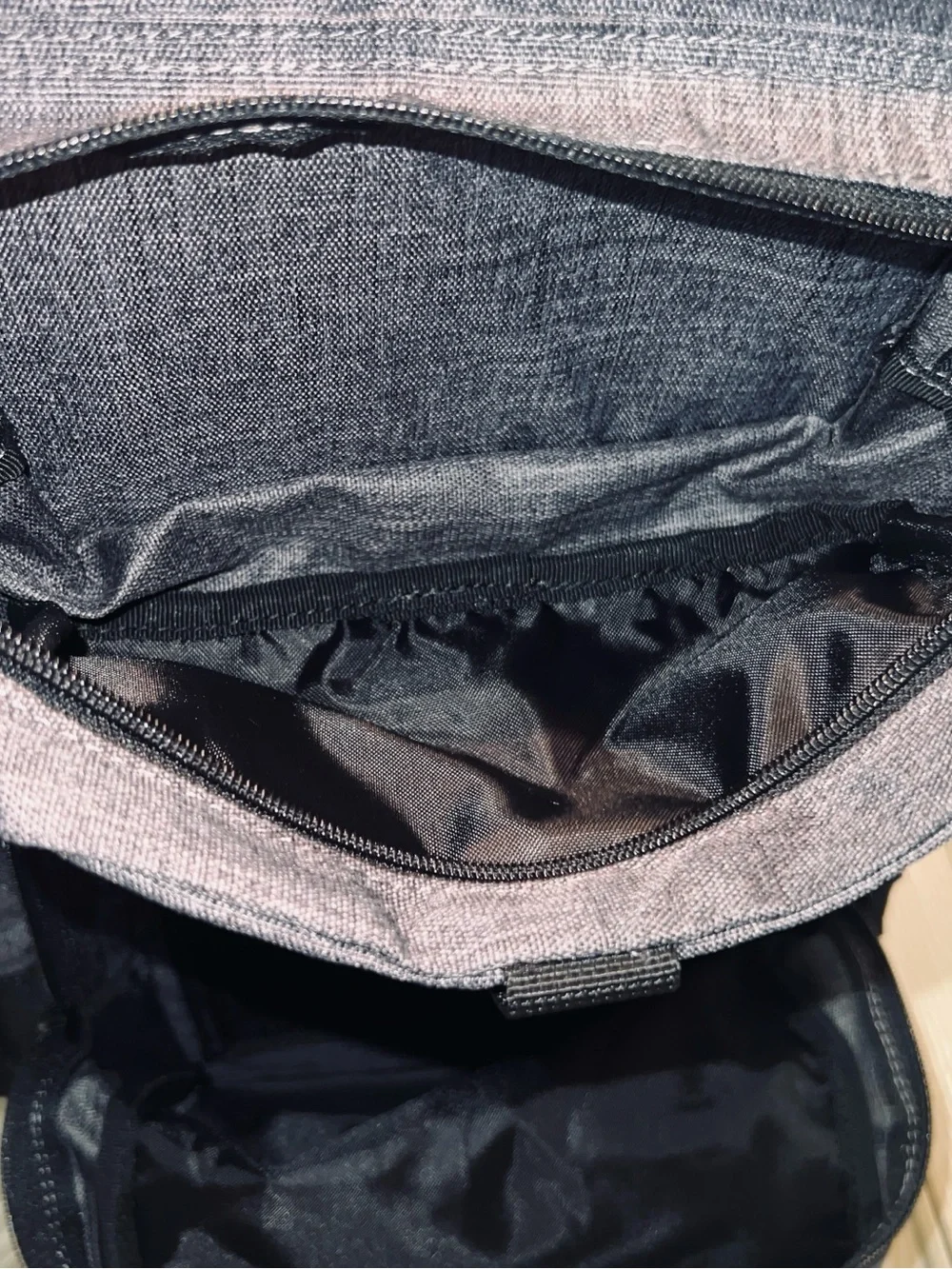 New Era Grey and Black 'martin.' Backpack